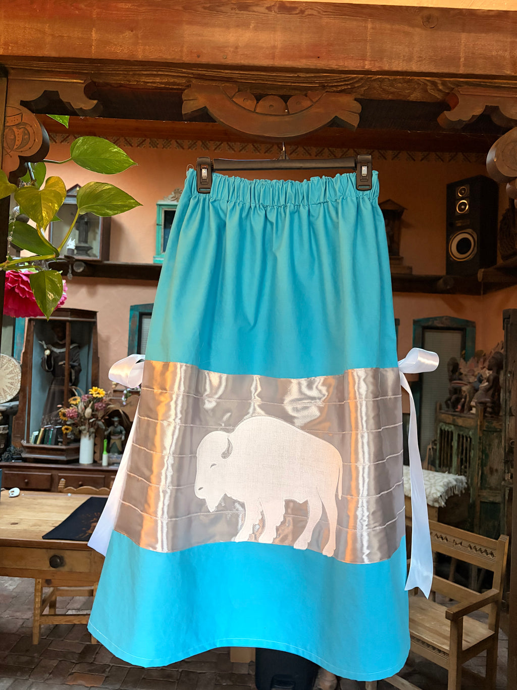 SKY BUFFALO RIBBON SKIRT